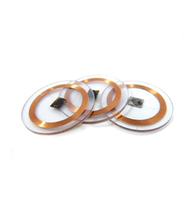 Şəffaf PVC RFID sikkə etiketləri