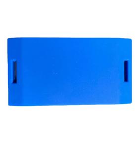 RFID silikon etiketi yanğın aktivlərinin idarə edilməsi etiketi anti-metal yüksək temperatur UHF ikiqat deşik geyilə bilən əyilmə əleyhinə