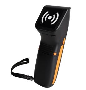 Portativ bluetooth 4 metr məsafə tənzimlənən 860-960 mhz 30 dBm inventar üçün əl UHF RFID oxuyucusu