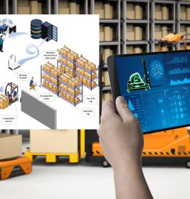 RFID anbar logistika idarəetmə sistemi həlli