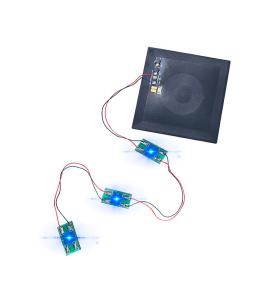 NFC induksiya işıq yayan çip passiv işıq yayan etiket parlaq smart kart radio tezliyi çox işıqlı etiket 13.56MHZ