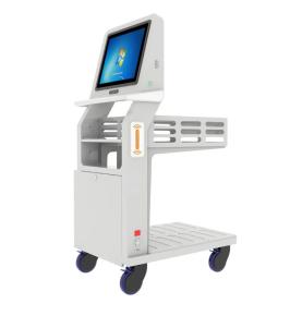 RFID Kitabxana İnventarını Yoxlayan Sayma Arabası