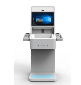 Supermarketlər RFID Kassir Hesablaşma Sistemi Batch Yükün Müəyyənləşdirilməsi Maşını
