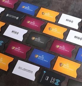 Mis boşqab qalay folqa alüminium folqa kart dəsti RFID qoruyucu dəsti oğurluğa qarşı fırça anti-deqazasiya bank kartı şəxsiyyət vəsiqəsi dəsti
