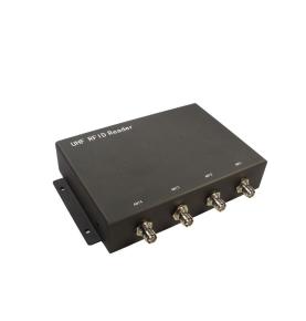Yüksək performanslı Dörd Port UHF RFID Sənaye Oxucu Modbus Protokolu RS485 RS232 TCP