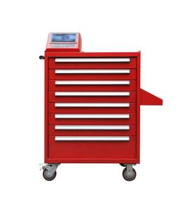 RFID ağıllı alət arabası daşınan alət şkafı Baxım alətlərinin bir kliklə idarə edilməsi fərdiləşdirməni dəstəkləyir