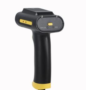 Kassa aparatı və hesablaşma RFID ultra yüksək tezlikli əl kart oxuyucusu skan edən silah ştrix kodu UHF passiv etiket kollektoru identifikatoru