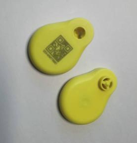 2.4G RFID mal-qara və qoyun addım sayma və temperatur ölçmə qulaq etiketləri, RFID yerləşdirmə addım sayma və temperatur ölçmə qulaq etiketləri, 2.4G RFID aktiv kart heyvandarlıq qulaq etiketləri