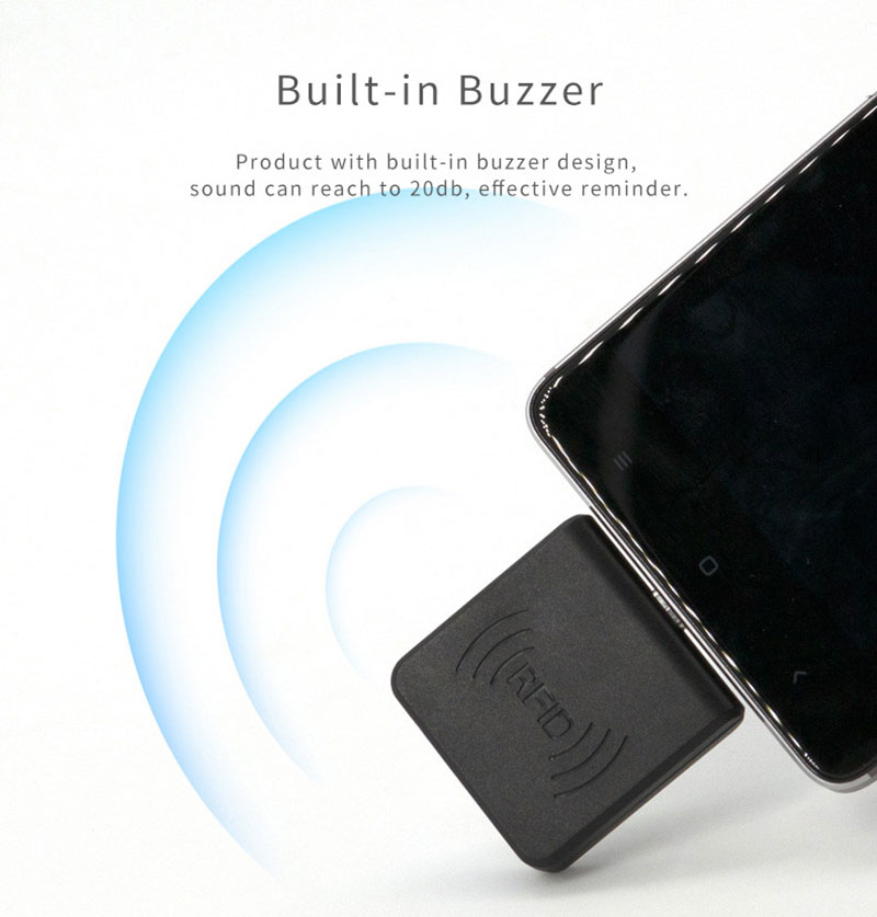 Tezlik 13.56mhz Android RFID Telefon Mikroçipi 9