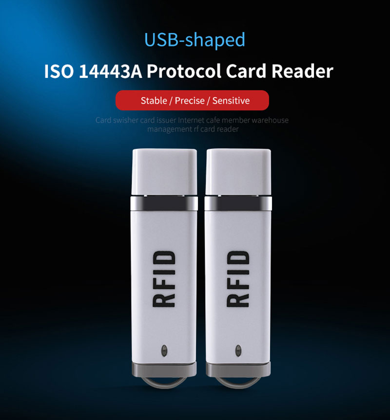 USB Formalı RFID Mini Kart Oxucusu