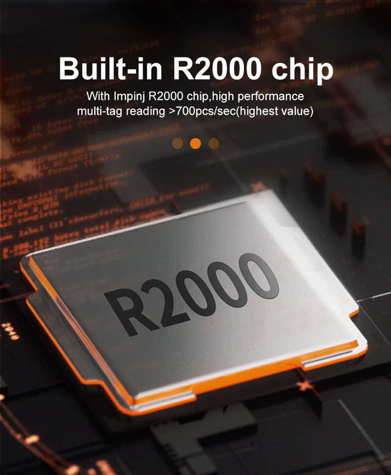 UHF RFID Uzun Diapazonlu R290 Bitirmə Polarizasiyası Oxucusu 3