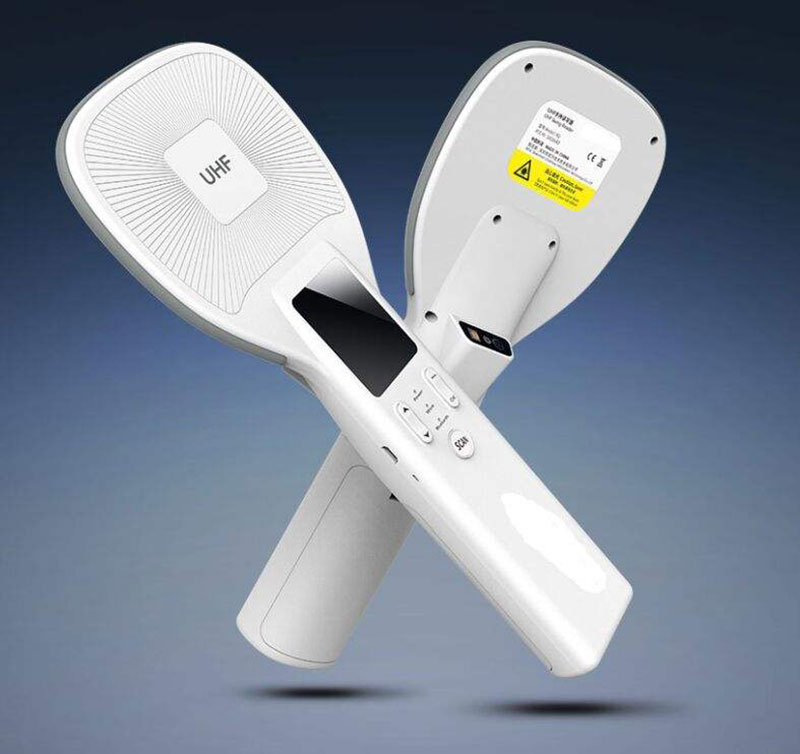 Portativ Passiv RFID Barkod Oxuyucusu UHFİD Əl Yardımı Skaneri/FCHF5