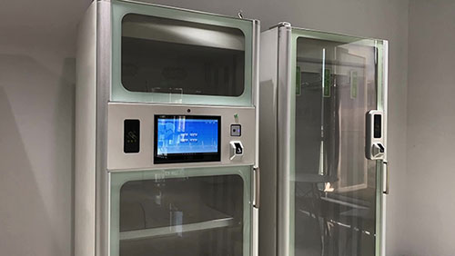 RFID yüksək dəyərli tibbi istehlak materiallarının idarə edilməsi kabineti UHF tezliyi ilə tibbi dərmanların idarə edilməsi kabineti