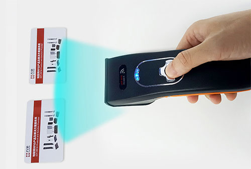 inventar üçün 860-960 mhz 30 dBm əl UHF RFID oxuyucusu