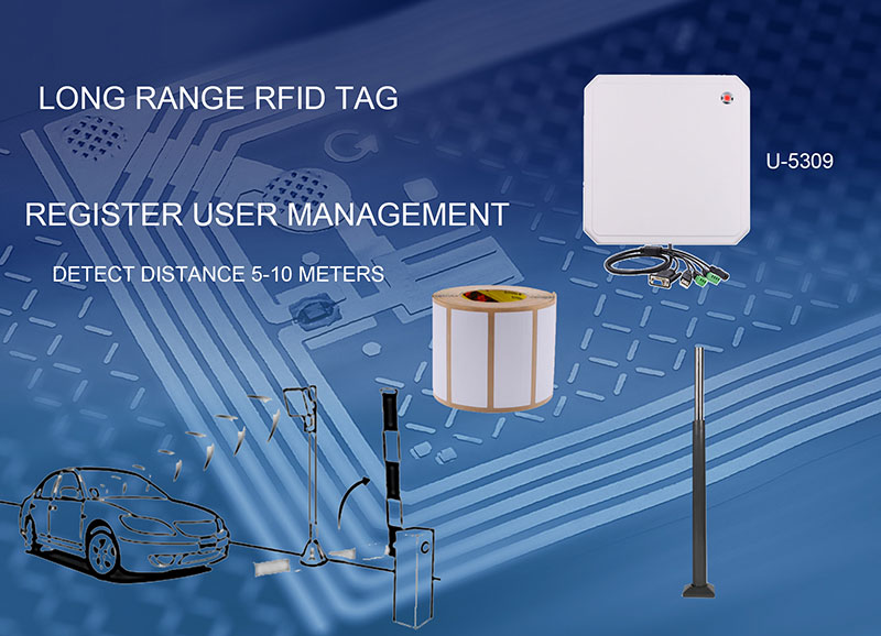 Nəqliyyat vasitələrinin sürətli və ağıllı idarə edilməsi üçün RFID nəqliyyat vasitələrinin idarə edilməsi həlli Nəqliyyat vasitələrinin dayanacağına sürətli və ağıllı giriş sistemi