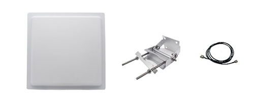 12dbi RFID nəqliyyat vasitəsinin polarizasiyası 915M uzun məsafəli UHF passiv açıq istiqamətli antenna 4