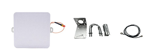 RFID UHF insansız pərakəndə satış kabineti və intensiv oxunma antenası 6dbi elektron etiketi 4