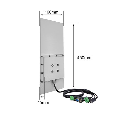 UHF RFID uzun məsafəli girişə nəzarət açarı2 oxumaq üçün WG26 <a href=https://rfid-life.com/RFID-Access-Control-Equipments.html target='_blank'>Giriş nəzarəti</a> açarını dəstəkləyir