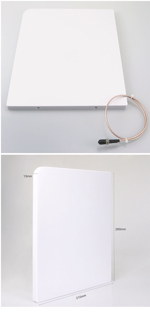 UHF RFID ağıllı kitab idarəetməsi kitab rəfi polarizasiya ikitərəfli antenna