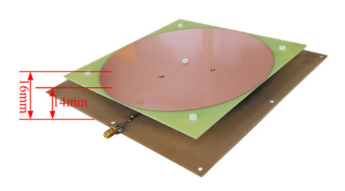 8dBi dairəvi və 19 polarizasiyalı diskli) UHF tıxacın qarşısını alan UHF oxuyucu antenası 5