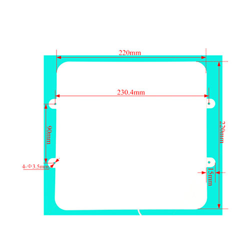 Yeni RFID Polarizasiyalı Antenna UHF 900M Aşağı VSWR Saxlama Antenası 3