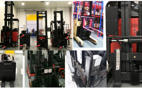 RFID anbar forkliftinin modifikasiyası həlli