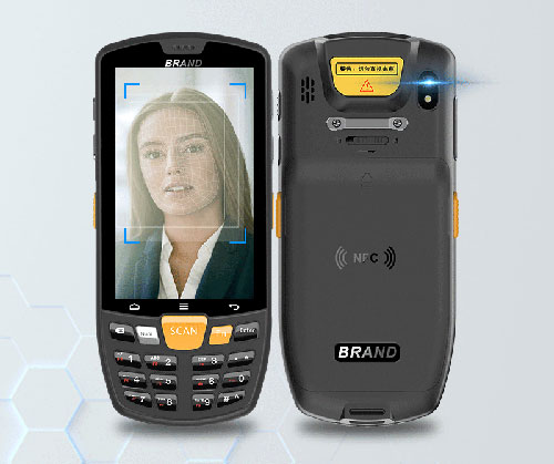 Sənaye barkod skan edən PDA NFC anbarında ERP WRP barkod skan edən əl barkodu 2