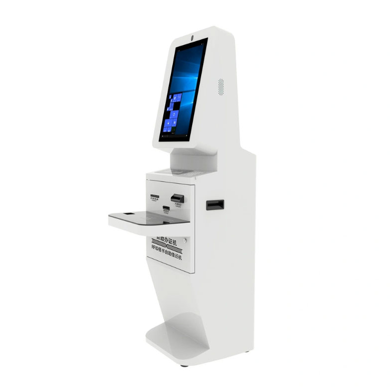 RFID Kitabxana Özünə Xidmət Kitabını Yoxlama Maşını