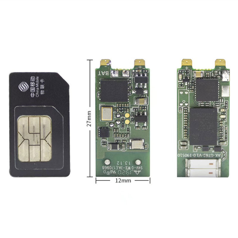 mini smart GPS izləyicisini fərdiləşdirin RF cihazının ikitərəfli GPS moduluna implantasiya oluna bilər/2 izləmə