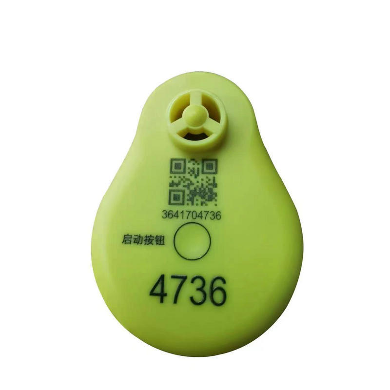 RFID mal-qara və qoyun addım sayma və temperatur ölçmə qulaq etiketləri, RFID yerləşdirmə addım sayma və temperatur ölçmə qulaq etiketləri, 2.4G RFID aktiv kart heyvandarlıq qulaq etiketləri 4