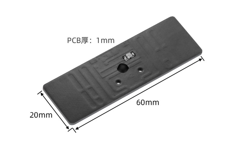 rfid yüksək tezlikli elektron mövqeli LED işıq obyektlərin tapılması anti-metal anti-tampering 5