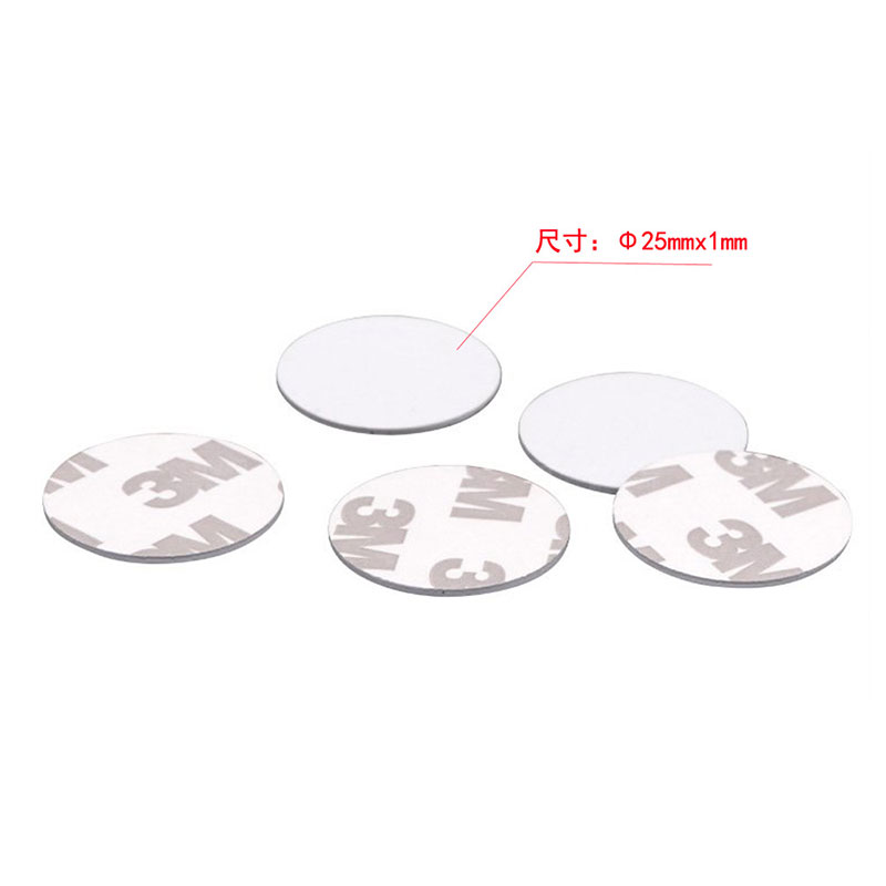 Silinə bilən yer sensoru etiketi AGV nişan kartı aşağı tezlikli RFID kodu avtomobili